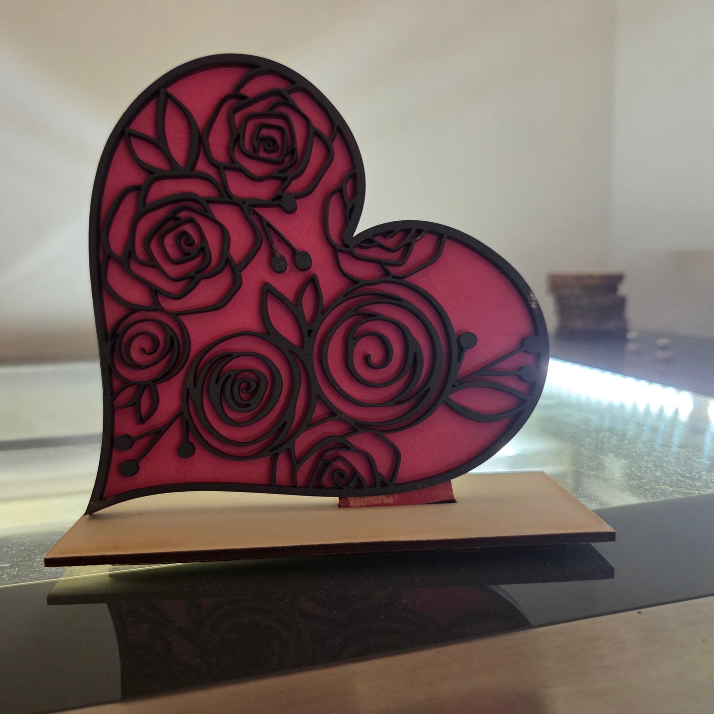 2 Piece Heart Shelf sitters