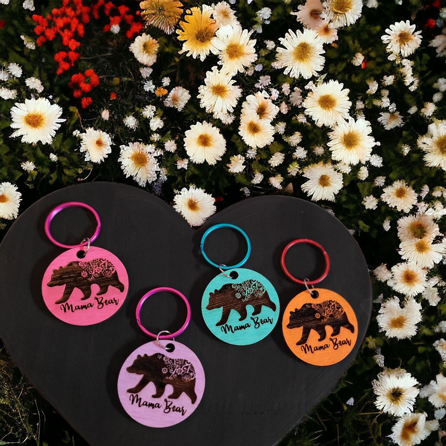 Mama Bear Keychain