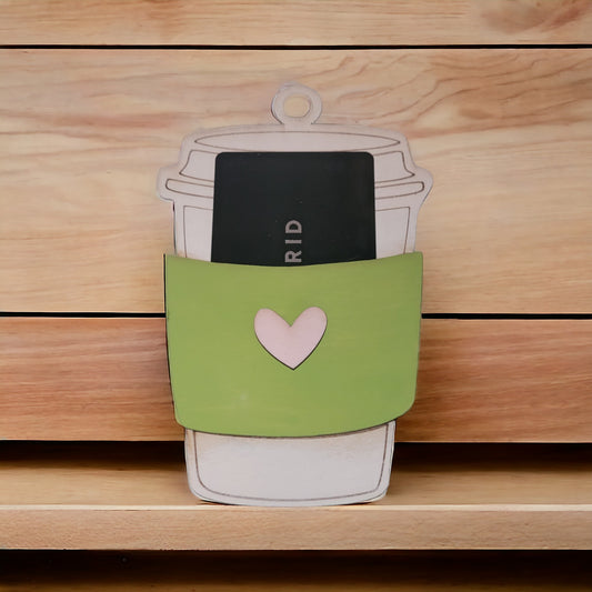 Teacher Appreciation latte gift card holder