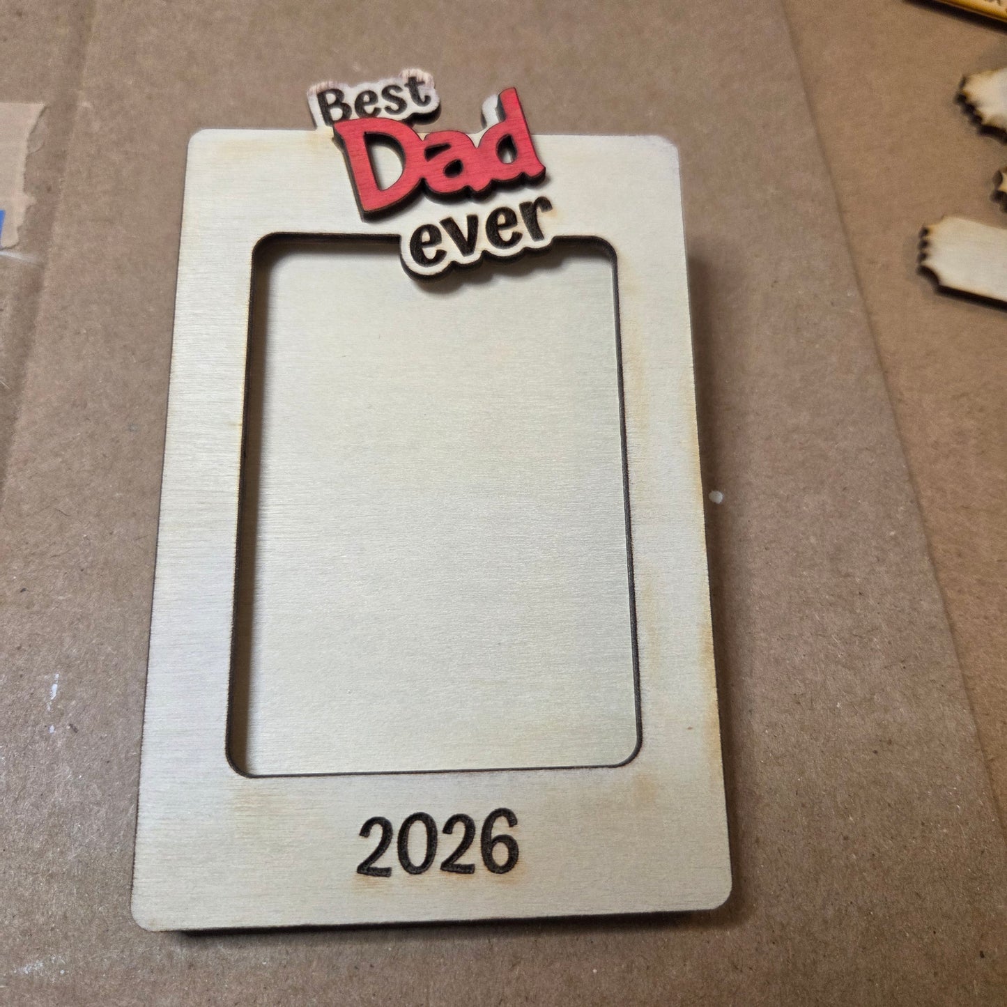 Visor Clip Photo Frames