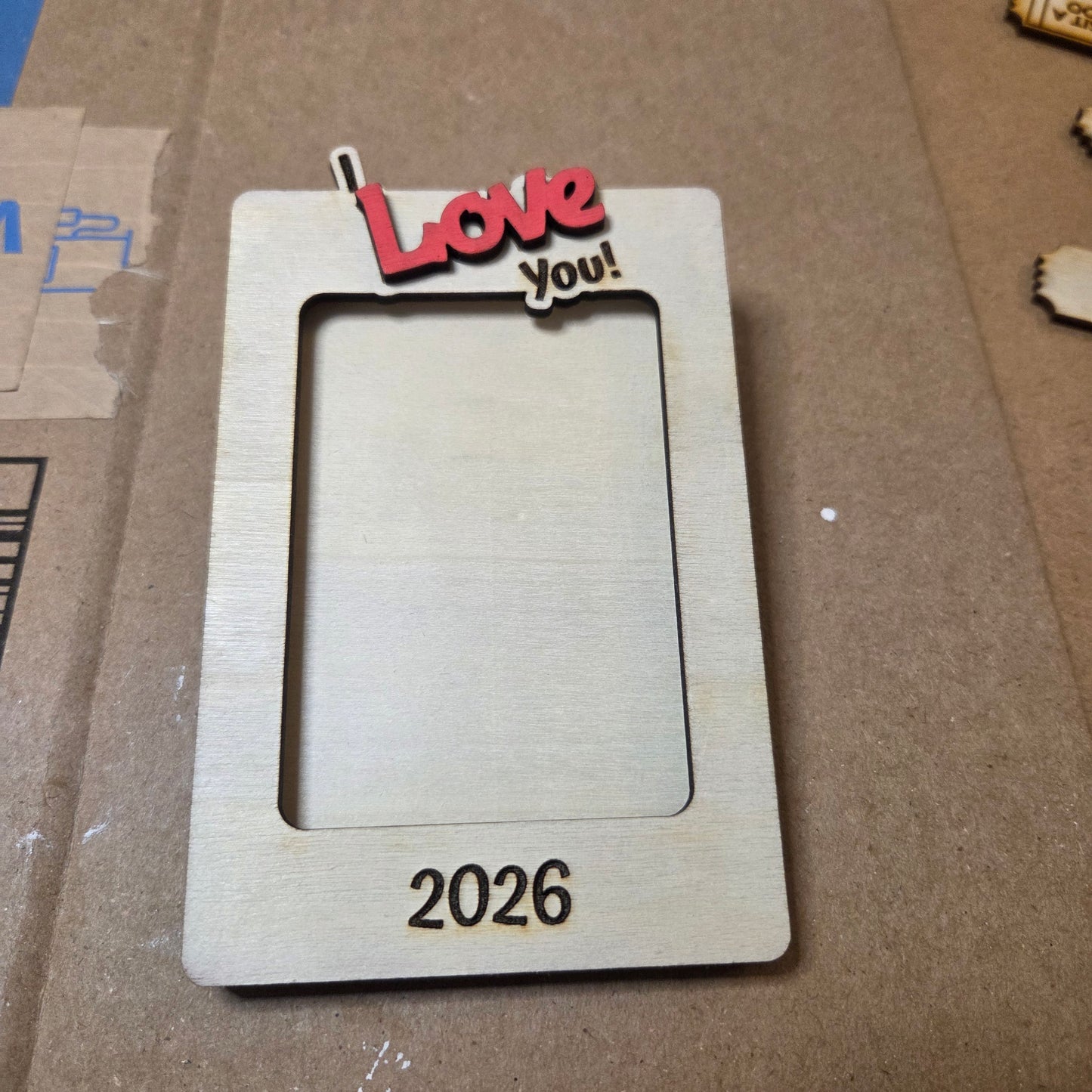 Visor Clip Photo Frames