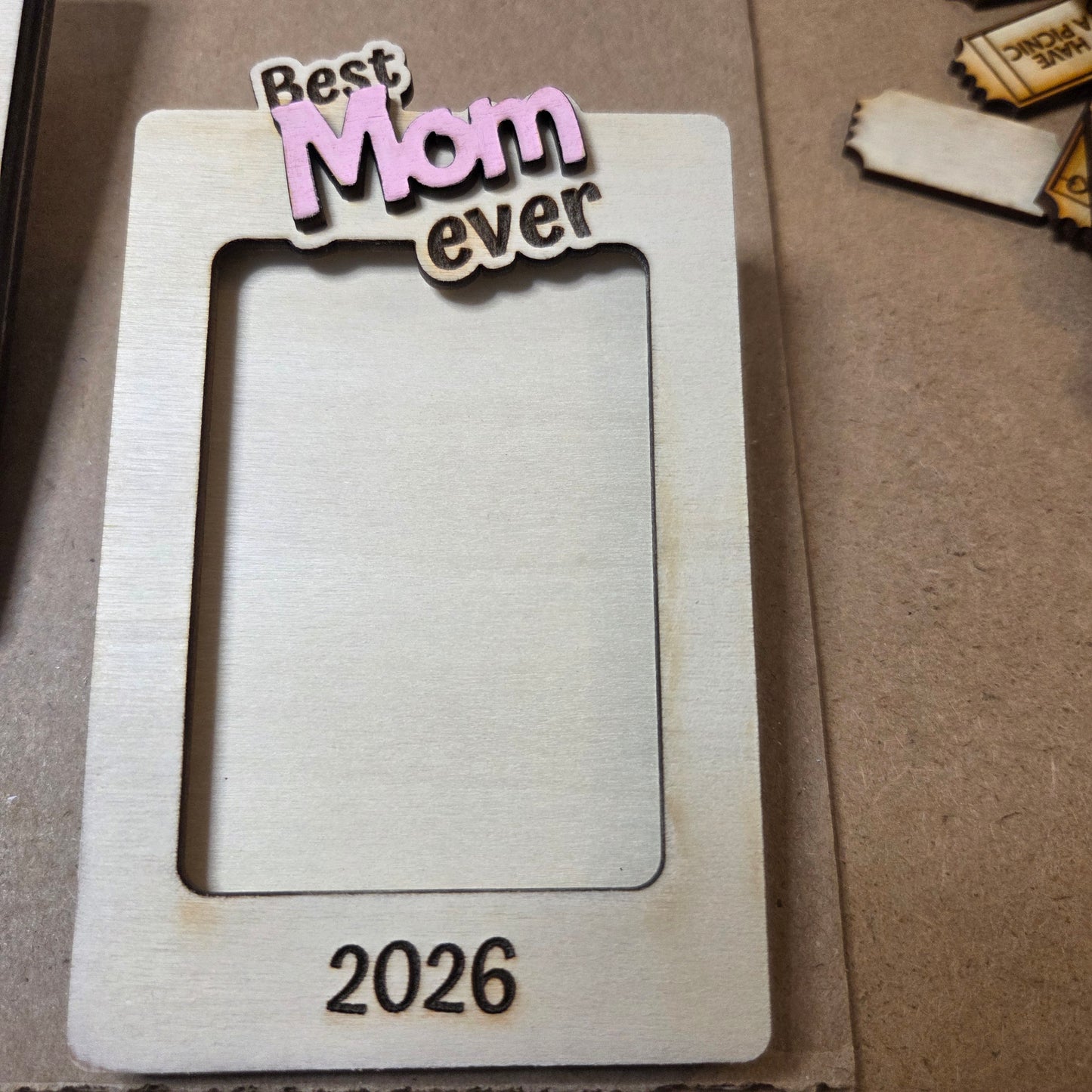 Visor Clip Photo Frames