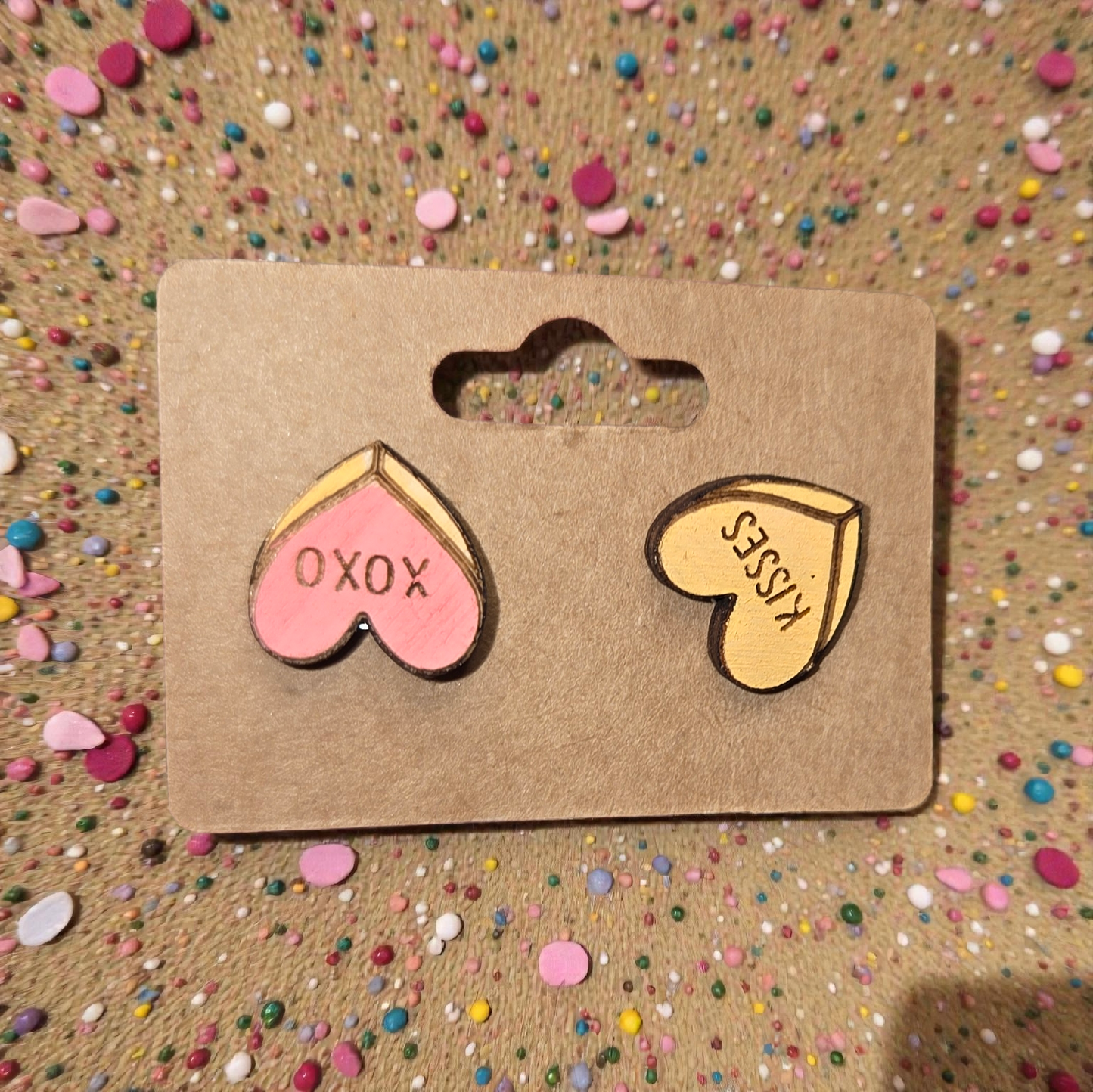 Conversation Heart Earrings
