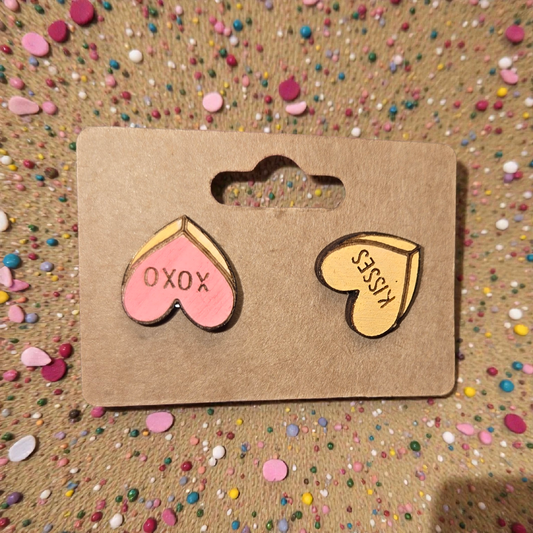 Conversation Heart Earrings