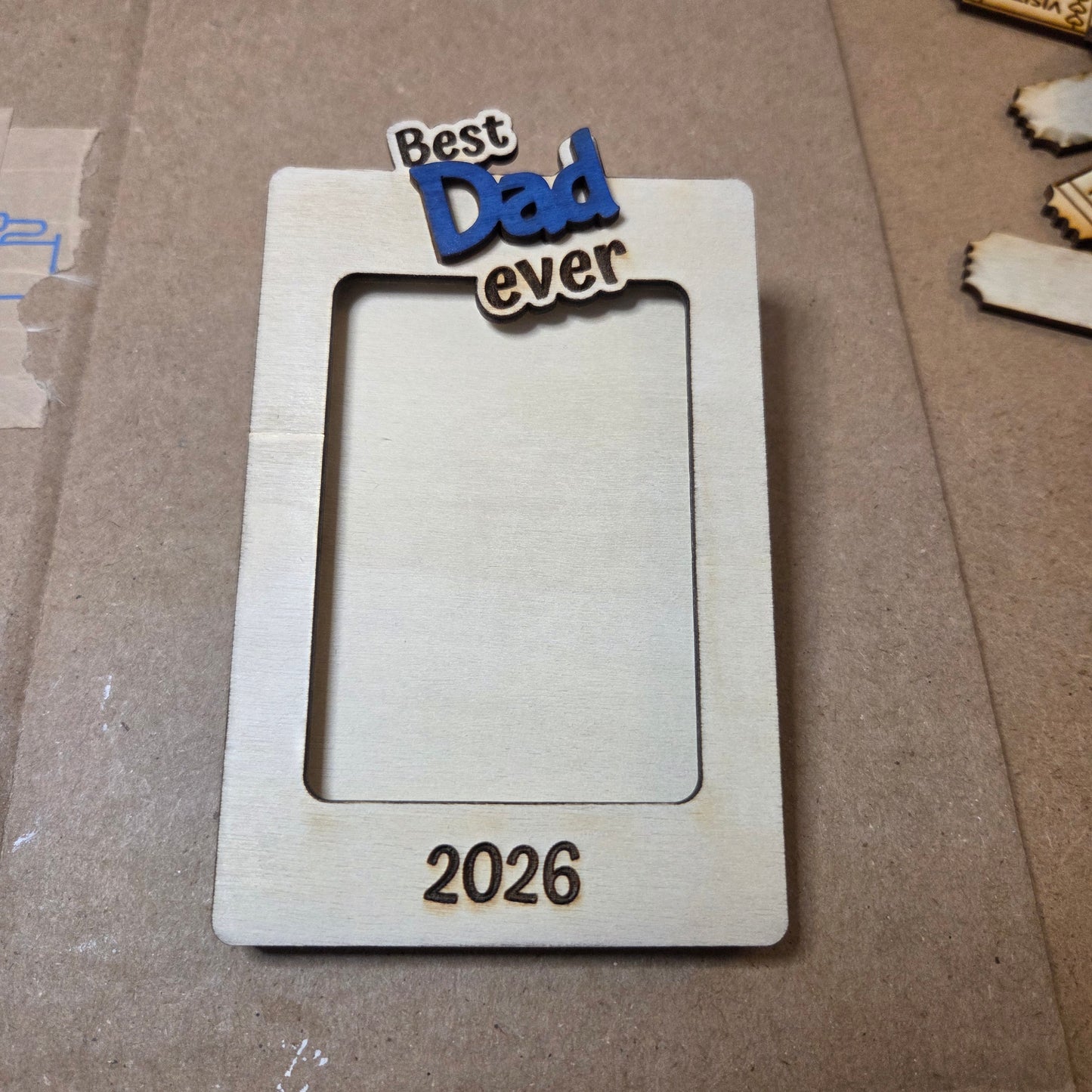 Visor Clip Photo Frames