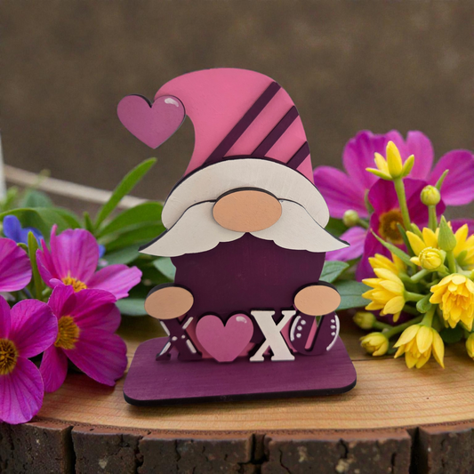 Valentines Gnome Shelf Sitter